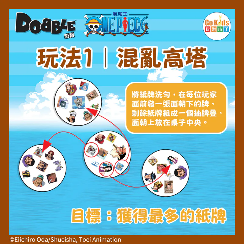 Dobble ONE PIECE - 嗒寶航海王